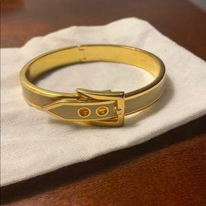 Stunning C.Wonder tan and gold bangle